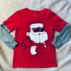 Christmas Santa Thermal long sleeve t-shirt